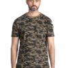 Camouflage printed Cotton T-Shirt - Adults (Unisex) - Image 3