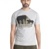 Grey Melange - Extinction printed cotton T-Shirt - Adults (Unisex) - Image 3