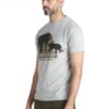 Grey Melange - Extinction printed cotton T-Shirt - Adults (Unisex) - Image 4