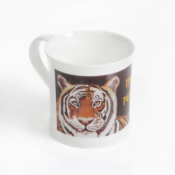 Bone China Coffee Mug - Tiger Big