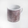 White Bonechina Coffee Mug - Elephant and Leopard - Image 3