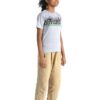 Grey Melange -Group Elephant printed cotton T-Shirt - Kids - Image 2