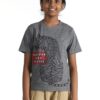 Grey Grindle - Long Tiger printed cotton T-Shirt - Kids (Unisex) - Image 5