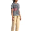 Grey Grindle - Long Tiger printed cotton T-Shirt - Kids (Unisex) - Image 4