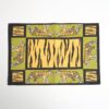 Yellow and green Cotton Table Mat (set of 6) - Image 2