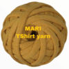 MARI - 100% Cotton Tshirt yarn - Mustard Yellow - Image 4