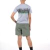 Grey Melange - Group elephant printed Cotton T-Shirt - Adults (Unisex) - Image 2
