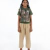 Multi Coloured Cotton Fleece Sleeveless jacket -Kids (Unisex) - Image 3