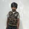 Camouflage Cotton Fleece Sleeveless jacket -Kids (Unisex) - Image 4