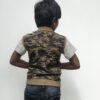 Camouflage Cotton Fleece Sleeveless jacket -Kids (Unisex) - Image 2