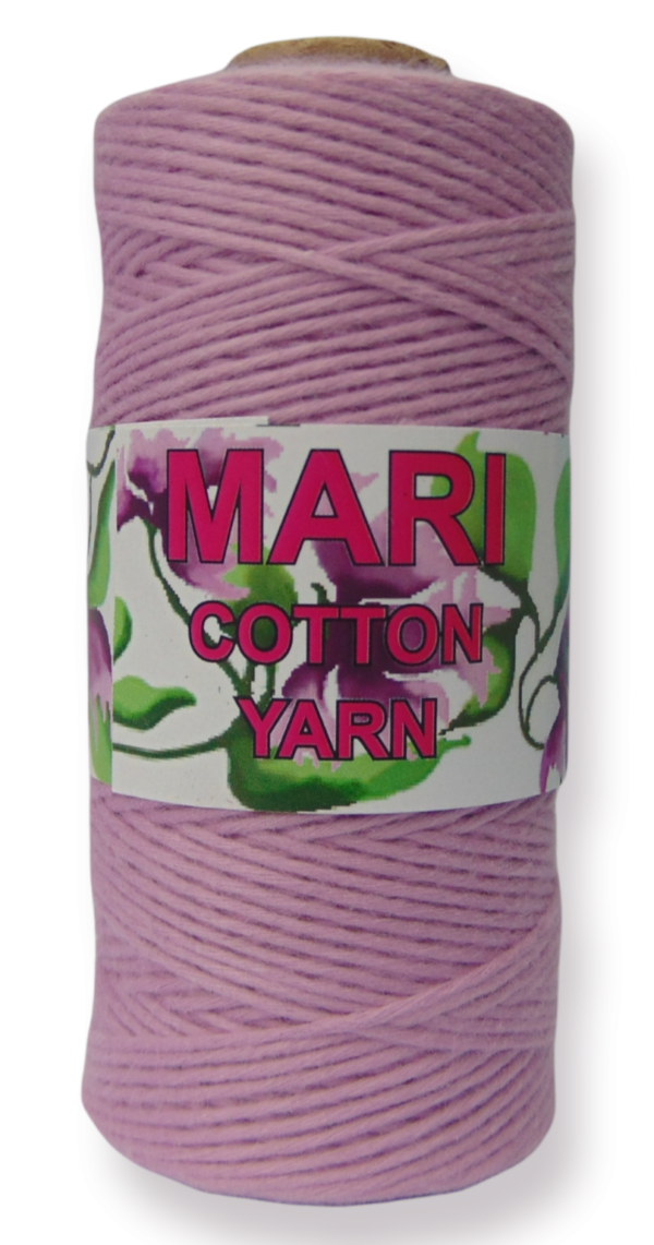 MARI – 100% COTTON YARN – LIGHT PINK – 100 GRAMS – REGULAR