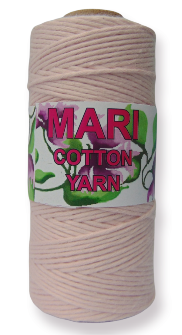 MARI – 100% COTTON YARN – BABY PINK – 100 GRAMS – REGULAR