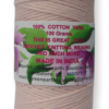 MARI – 100% COTTON YARN – BABY PINK – 100 GRAMS – REGULAR - Image 3