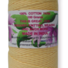MARI – 100% COTTON YARN – BABY YELLOW – 100 GRAMS – REGULAR - Image 3