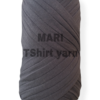 MARI - 100% Cotton Tshirt yarn - Dark Grey - 275 Grams - Image 3