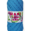MARI - 100% Cotton Tshirt yarn - Mid blue - 275 Grams - Image 3