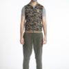Camouflage Cotton Fleece Sleeveless jacket - Adults (Unisex) - Image 4