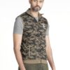 Camouflage Cotton Fleece Sleeveless jacket - Adults (Unisex) - Image 3