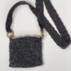 Hand crocheted small phone sling bag with a zip - Image 2
