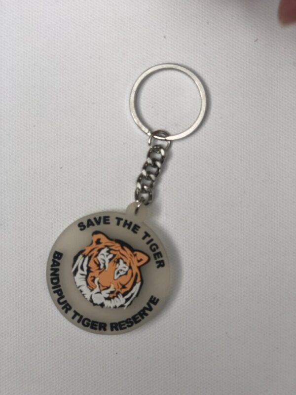 Transparent Silicone Keychain