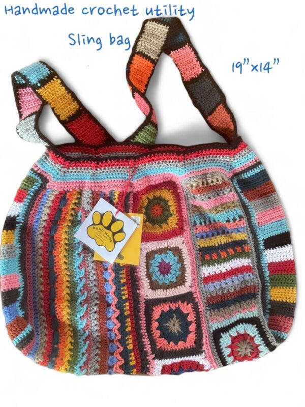 Crochet Utility sling bag