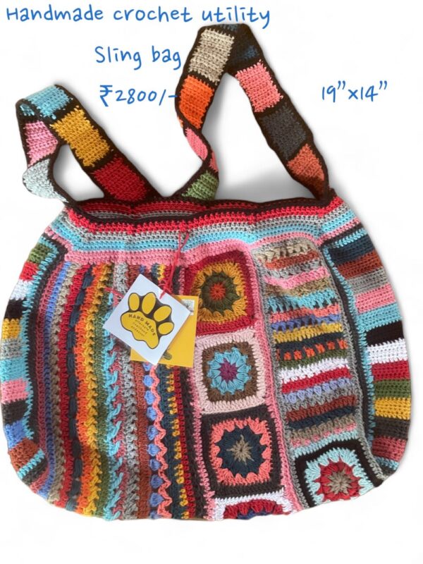 Crochet Utility sling bag