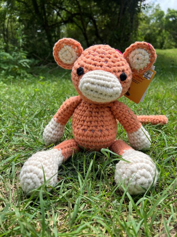 Hand made Crochet Meeko Monkey